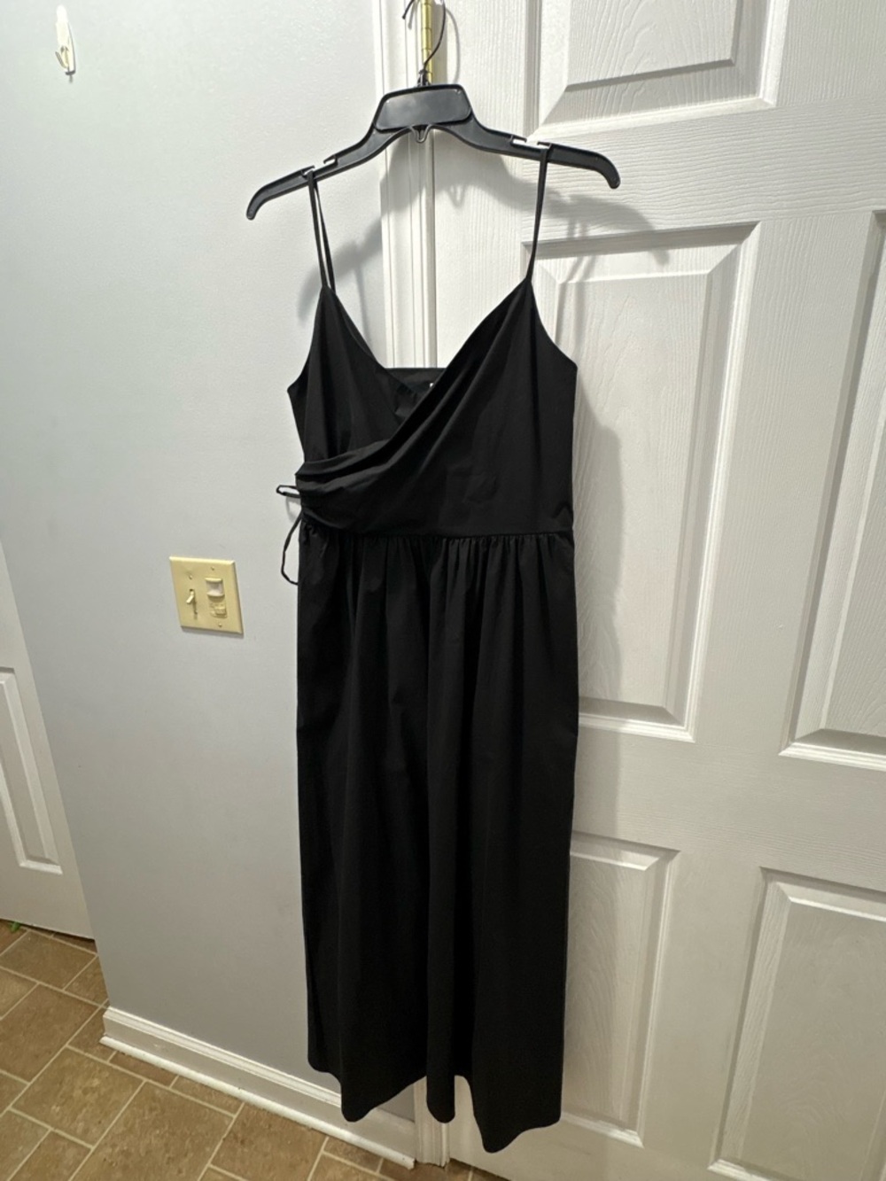 Marella Future Cotton Black Midi Dress US Size 10
